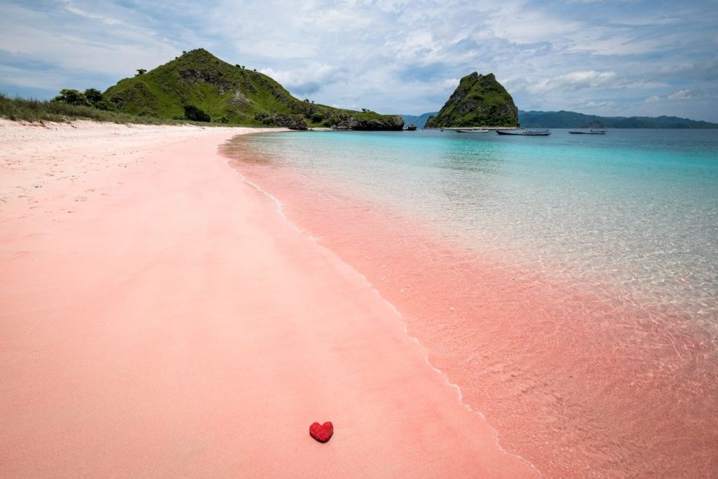 Pink Beach Indonesia